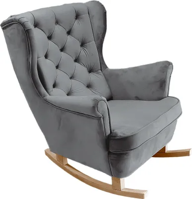 Produktbild von DomoHome Relaxsessel Armlehnensessel Armlehnen Fernsehsessel Loungesessel Polstersessel Couchsessel Armsessel Chair Wohnzimmersessel Ohrensessel | 102x81x95cm | Ash_29858