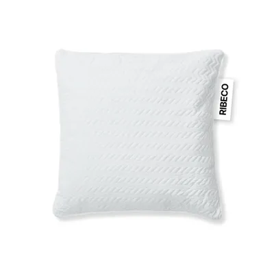 Produktbild von RIBECO GERMANY Taschenfederkernkissen 80x80cm – Polyester und Schaumstoff, für ergonomischen Komfort und Unterstützung