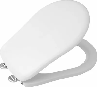 Produktbild von RETRO WC-Sitz, weiß/chrom