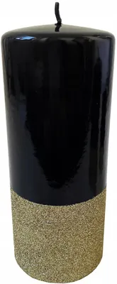 Produktbild von Artman PRINCE Dekokerze 18 cm Paraffin Schwarz