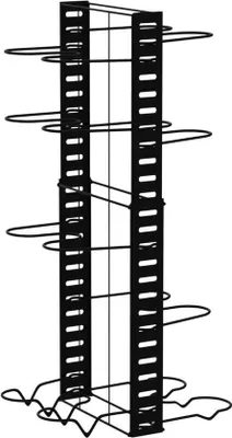 Produktbild von Teleskopregal für Töpfe und Pfannen, 12 Planken, 30-57cm, Edelstahl