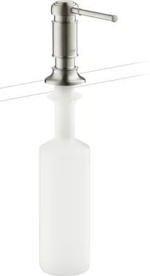 Image de hansgrohe AXOR Montreux Distributeur de savon et de lotion, saillie 91mm, contenance bouteille 500ml, 42018800