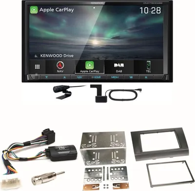 Produktbild von Kenwood DNX-7190DABS Android Auto Carplay Einbauset für Suzuki Swift Sport EZ MZ