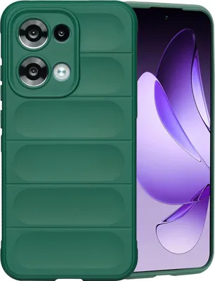 Produktbild von imoshion EasyGrip Backcover Oppo Reno 13 - Dunkelgrün