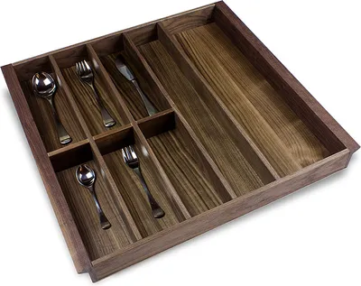 Produktbild von Besteckeinsatz NUSSBAUM 60er Schubl. B 520 x T 500 mm für IKEA Metod (ab 2015)