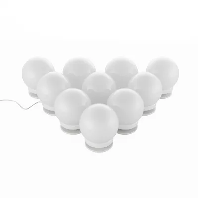 Produktbild von Vicco Schminktischbeleuchtung , 400 cm, Weiß