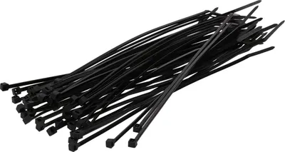 Produktbild von Kalitec Kabelbinder 430x4,8 schwarz 100er Set