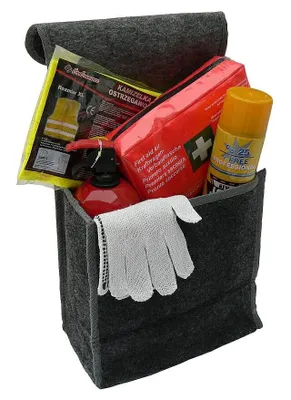 Image de Organisateur pour bagages de voiture avec fermeture velcro