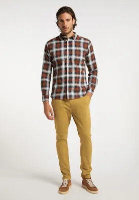 Image de Chemise pour hommes SAPORTA - couleur bronze, taille L