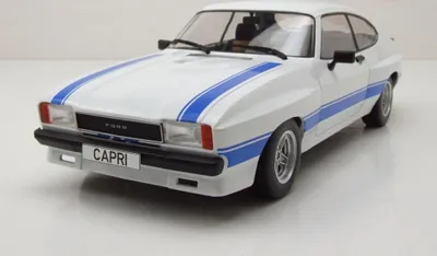 Produktbild von MCG 18347 Ford Capri MK2 X-Pack 1975 weiß 1:18