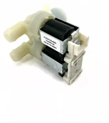 Produktbild von Magnetventil passend wie Whirlpool 480111100199 zweifach 180° 14,0mmØ für Waschmaschine, KI-generiertes Bild