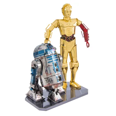 Produktbild von Metal Earth C-3PO & R2-D2, Bausatz, 14 Jahr(e), Metall