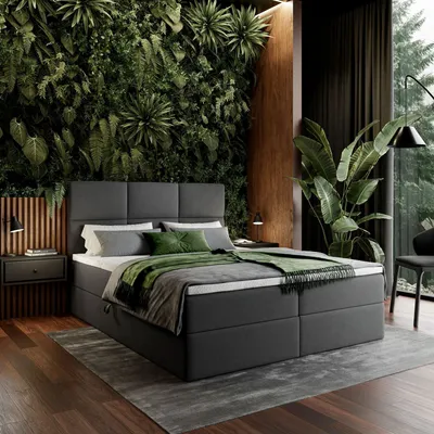 Produktbild von CROSS Kontinentalbett mit Matratze und Topper, 180x200 Jasmine 96