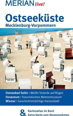 Immagine prodotto di MERIAN live! Reiseführer Ostseeküste Mecklenburg-Vorpommern: Mit Kartenatlas im Buch und Extra-Karte zum Herausnehmen