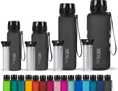 Produktbild von 720 DGREE Trinkflasche Wasserflasche Früchtebehälter 1Liter - BPA Frei uberBottle