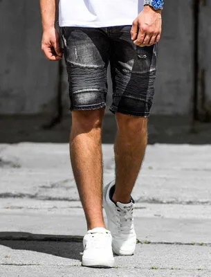 Immagine prodotto di Recea Pantaloncini di jeans da uomo Tautuw nero 30