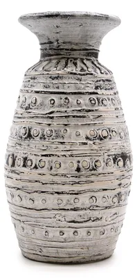 Image de Vase en céramique classique - Crème