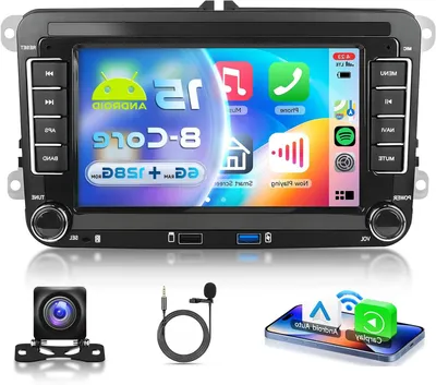 Produktbild von Android 15 Autoradio – Autoradiosystem – Autoradio – Navigationssystem – Touchscreen-Radio