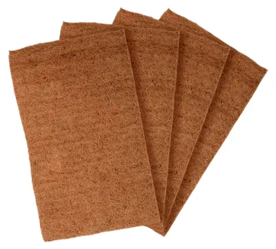 Produktbild von Hühnernistkastenkissen aus Kokosfaser 4 Stück 50x30cm Wiederverwendbare Nistunterlage für Hühnerstall und Legekasten Zubehör
