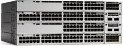 Image de Commutateur réseau Cisco C9300L-48T-4X-A géré L2/L3 Gigabit Ethernet (10/100/1000) Gris