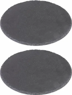 Obrázek produktu pro Westmark 2 talíře z přírodní břidlice Tapas + Friends, kulaté, ø 30 cm, 693022E3