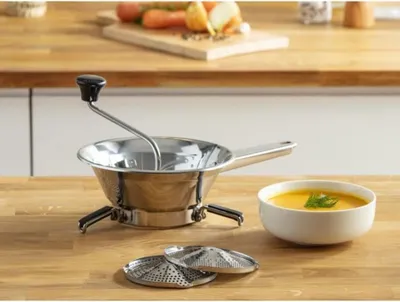 Produktbild von Moulinex Edelstahl Manuelle Kaffeemühle Silber  Silber One Size