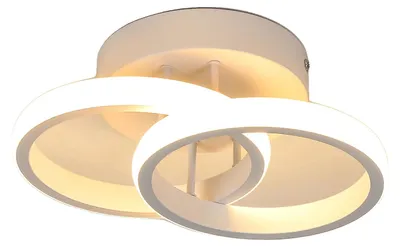 Obrázok produktu pre Stropné svietidlo, energeticky úsporné LED, moderný dizajn, biela farba, 3000K