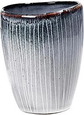 Produktbild von broste Copenhagen - Tasse, Becher - Nordic Sea - blau - Steingut - 0.25 ml