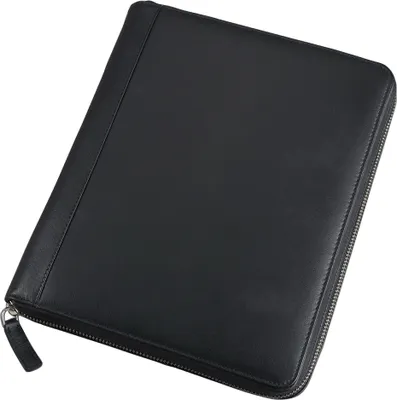 Produktbild von Alassio iPad Organizer Kunstleder inkl. Block schwarz