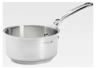 Produktbild von Stielkasserolle aus Edelstahl, Silber, 14 cm, 27,9 x 20,1 x 10,9 cm