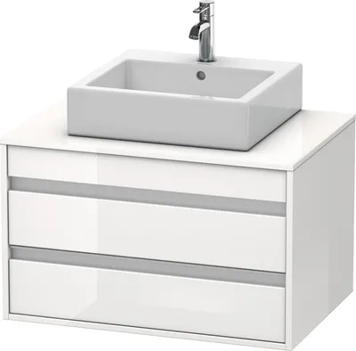 Produktbild von Waschtischunterbau KETHO 550x800x496mm taupe taupe