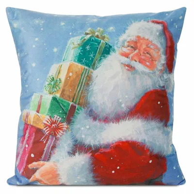 Image de Taie d'oreiller Jingle 33 40x40 cm Multicolore