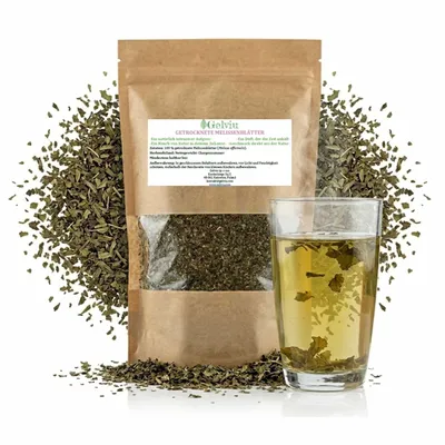 Produktbild von Zitronenmelisse getrocknet 500 g – lose Melissenblätter ohne Zusätze – reiner Kräutertee, ideal als Abendtee