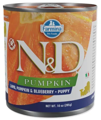 Obrázek produktu pro N&D DOG PUMPKIN Puppy Lamb & Blueberry 285g
