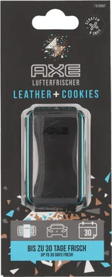 Produktbild von AXE Lufterfrischer für die Auto Lüftung Sorte Leather+Cookies Collision Car Vent Air Freshener 060615
