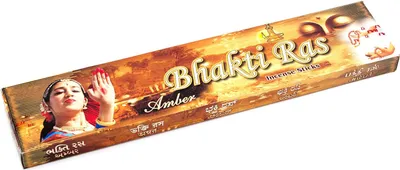 Produktbild von Luxflair traditionell indische Räucherstäbchen Bhakti Ras mit langer Brenndauer