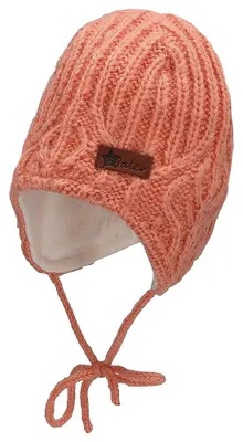 Produktbild von Sterntaler Strickmütze Blattmuster Gr.43 rosa