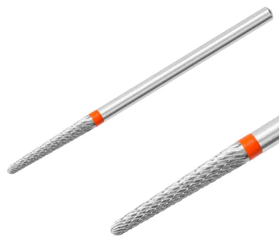 Produktbild von Hartmetallfräser Fräseraufsatz Bohrer Rundkegel Fein Schleifer Maniküre (roter Ring)