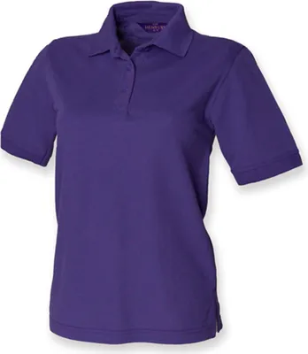 Immagine prodotto di Henbury H401 | Polo da donna in piqué 65/35 - Colore: Viola - Taglia: XL