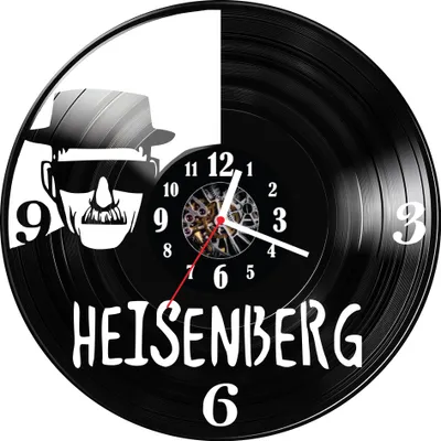 Zdjęcie produktu dla Zegar ścienny z płyty winylowej Heisenberg 1182.14