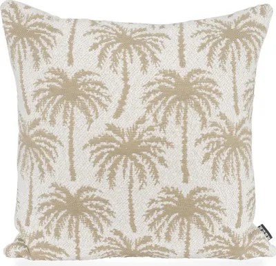 Produktbild von H.O.C.K. Vamosa Palms Outdoor Wendekissen 45x45cm natur taupe Palmen