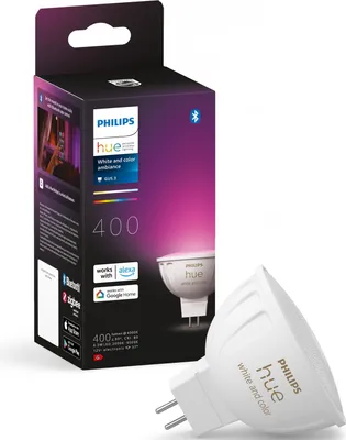 Produktbild von Philips Hue LED Lampe MR16 400lm White Color Amb.