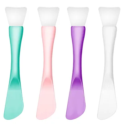 Produktbild von 4er Set Silikon Maskenpinsel Doppelseitig – Wiederverwendbar & Waschbar