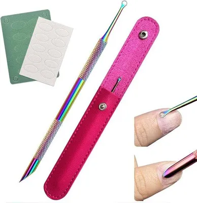 Productafbeelding van Duidelijke Nagelknipper Set met Dubbelzijdige Nagelriem Duwer Schuiver Roestvrij Staal