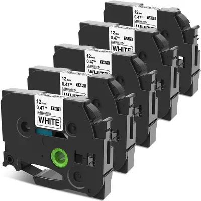 Produktbild von x Kompatibles TZe-231 Tape für Brother TZe231, Nachfüllpack für Brother TZ Tape 12mm Kassette Schwarz auf Weiß für Brother Ptouch 1000 1010 1005 H110 E110 H100LB H100 H101C H107B P300BT