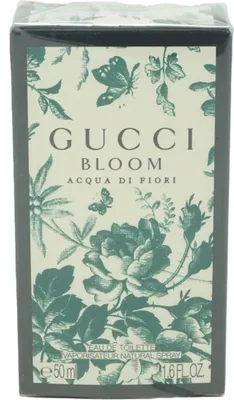 Obrázek produktu pro Gucci Bloom Acqua Di Fiori, Ženy, 50 ml, Nedoplnitelná lahvička, Sprej, ALCOHOL DENAT. . PARFUM/FRAGRANCE . AQUA/WATER/EAU . CITRENELLOL . LIALOOL . ETHYLHEXYL..., 1 kusů