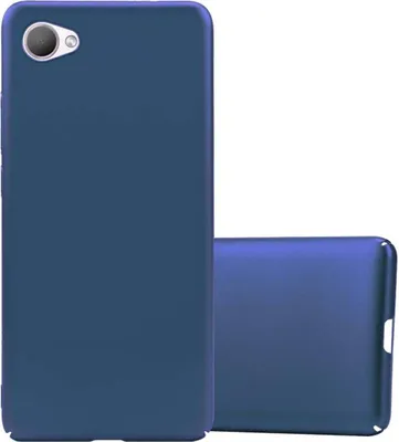 Produktbild von Cadorabo Hülle für HTC Desire 12 Schutzhülle in Blau Hard Case Handy Hülle Etui