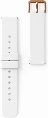 Zdjęcie produktu dla Pasek silikonowy do zegarka Huawei GT2, GT3 42mm - biały