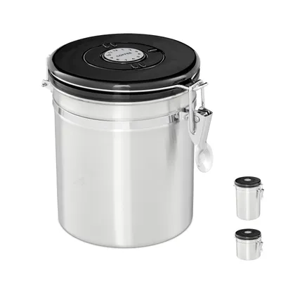 Produktbild von relaxdays Vakuum Kaffeedose