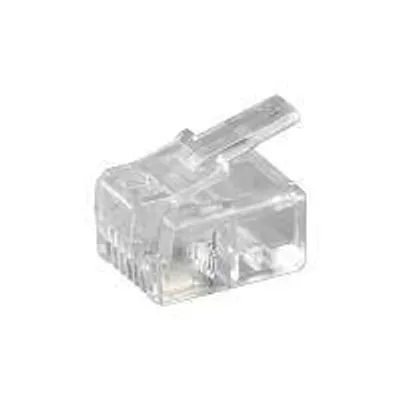 Immagine prodotto di goobay spina RJ11 occidentale per cavo piatto a 4 pin (sfuso)
